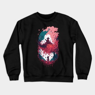 Wizard Fantasy Art Crewneck Sweatshirt